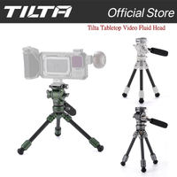 tilta tt-vt03-fb cabezal de fluido de video de sobremesa con patas de tripode de fibra de carbono de 1 etapas 3 kg