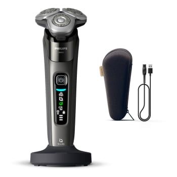 Afeitadora Eléctrica Philips X9002/10, Uso Seco y Mojado, Cabezal flexible de precisión de 360°,Cuchillas SteelPrecision dobles