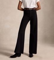 polo ralph lauren para mujer 211b25105001 pantalon beaton de algodon y elastico negro 44 casual