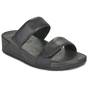 FitFlop Chanclas Lulu Adjustable Leather Slides para mujer