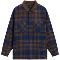 vans camisa manga larga nelson heavyweight shacket para hombre