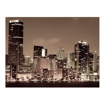 Papel Pintado 3d - Vida Nocturna En Miami (350x270 Cm)
