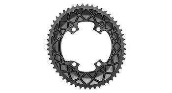Absoluteblack platos ovalados premium road 110 4 bcd para bielas shimano dura ace   ultegra  105 10 11s negro