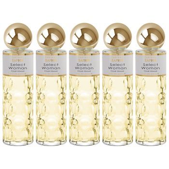 Pack De 5 Eau De Parfum Mujer Saphir Select Woman 200ml