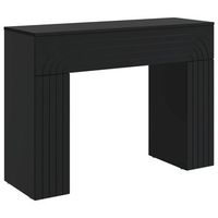 mesa de centro negro 102 x 35 x 75 cm madera de ingenieria vidaxl
