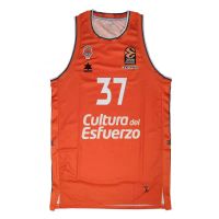 camiseta semi ojeleye valencia basket euroliga primera equipacion oficial - luanvi 202324