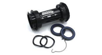 Caja de pedalier black bearing pf30 86 mm para campagnolo  25 mm  rodamientos de acero