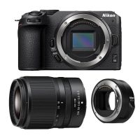 camara mirrorless nikon z30 209mp 4k 18-140mm wifi bluetooth  anillo ftz ii