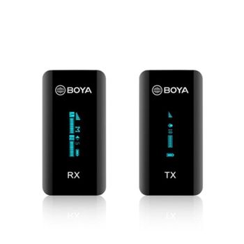 Micrófono Boya BY-XM6-S1 inalámbrico 3,5 mm omnidireccional OLED alcance 100 m