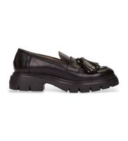 wonders para mujer a-4303 mocasines de piel bones negro 41 3 a 5cm ninguno casual
