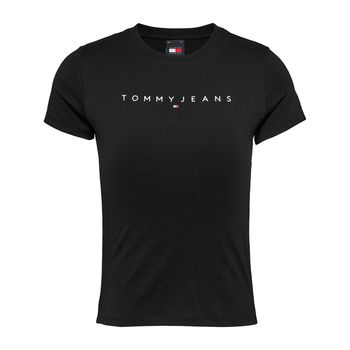 Tommy Jeans Camiseta Negra DW0DW18398-BDS