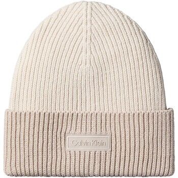 Calvin Klein Jeans Gorro Patch Wool Chunky Rib Beanie para mujer