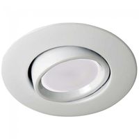 empotrable redondo blanco  bombilla led 8w neutra