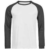 tee jays camiseta manga larga unlabeled para hombre