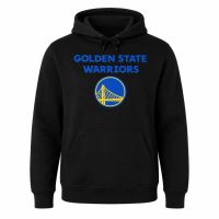sudadera golden state warriors team logo new era regular hoody negra