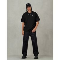 evisu tops y camisetas 2eahtm5ts1183 ht seagull emb ss tee-blkx black para hombre