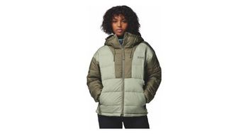 Chaqueta con capucha columbia pike lake iii verde para mujer