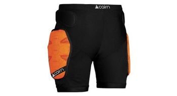 Cairn proxim d3o pantalones cortos de proteccion negro naranja unisex