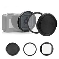 puluz-anillo adaptador de filtro de lente uv de 58mm para camara gopro mission 11 pro accesorios para tapa de lente con filtro uv para fotografia