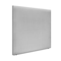 cabecero de polipiel liso hasta el suelo 135x120cm camas 120135 - gris claro