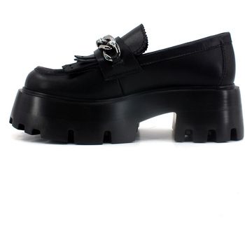 Steve Madden Mocasines MERI04S1BK para mujer