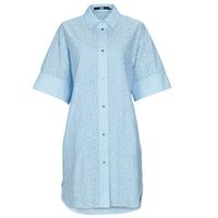 karl lagerfeld vestido broderie anglaise shirtdress para mujer