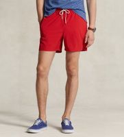 polo ralph lauren para hombre 710907255005 banador bermuda traveler rojo xs beachwear poliester reciclado