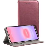 funda cool flip cover para samsung a376 galaxy a37 5g liso burgundy