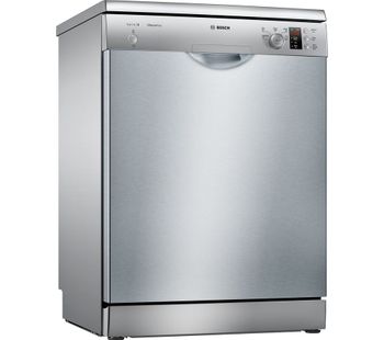 BOSCH Serie 2 SMS25EI00G Full-size Dishwasher - Silver, Silver