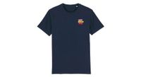 cois  80  mental 20  piernas  camiseta de manga corta azul