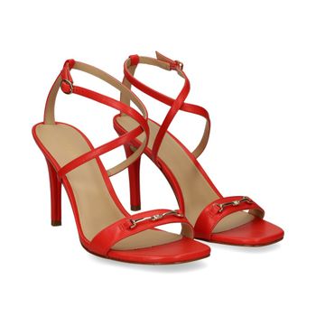 Michael Kors Sandalias Con Tacón Mujer - Naranja Talla 9