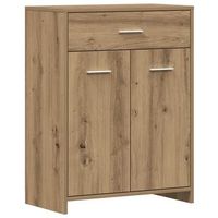 armario de bano  mueble de bano madera de ingenieria roble artisan 60x33x80 cm
