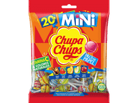 caramelos - chupa chups mini con palo sin gluten sabores variados 20 unidades 120g