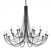lampara de arana carisbrooke 18 luces