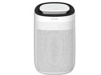 Deshumidificador - Cecotec BigDry 2500 Pure Light Expert, 750 ml/día, Depósito 1 L, Filtro de alta eficiencia, 2 velocidades, Hasta 25 m², Blanco