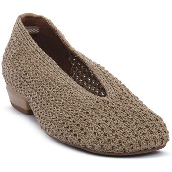 Angel Alarcon Mocasines BEIGE TRENZADO para mujer