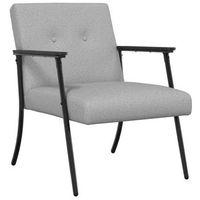 sillon gris nube tela vidaxl