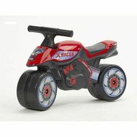 triciclo falk baby moto x racer - rojo y negro