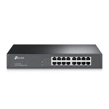 Switch TP-Link TL-SF1016DS 16 Puertos Fast Ethernet 10/100 No Gestionado Montaje en Rack