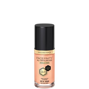 Max Factor Facefinity All Day Flawless 3 in 1 Vegan Foundation 30ml (Various Shades) - N32 - LIGHT BEIGE