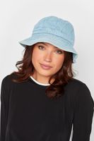 gorro azul claro vaquero de pescador