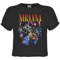 amplified clothing camiseta manga larga live in ny para mujer