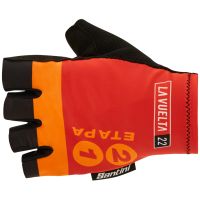 santini la vuelta 2022 madrid gloves - s