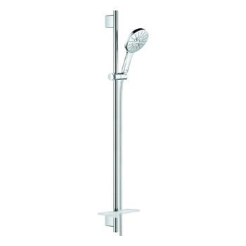 Conjunto De Ducha Con Barra Grohe Rainshower Smartactive 130 3 Chorros Chrome, 26578000
