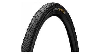 Pneu continental terra speed 700x45c protection tubeless ready souple noir transparent 45 622