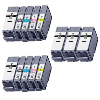Compatible Multipack Canon Pixma MX7600 Printer Ink Cartridges (13 Pack) -2444B001