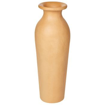 Jarrón Decorativo Tradicional Terracota Hecho A Mano Decoración Para El Hogar Naranja Muar