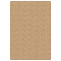 alfombra de yute con reverso de latex color natural 160x230 cm vidaxl