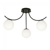 plafon de techo barino opal 3 luces