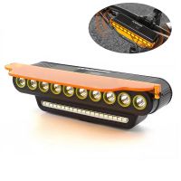 bengguo bg-1969 control remoto inalambrico para bicicleta luz delantera de bicicleta 120 db bocina 10 led luz resiste